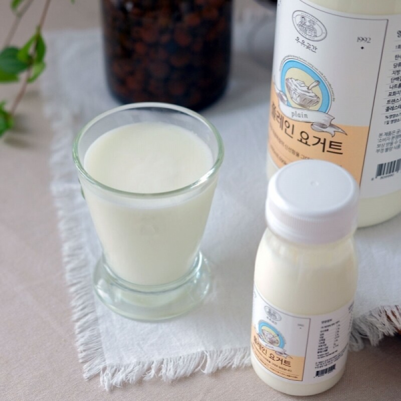 우유곳간,우유곳간 플레인 요거트 150ml 횡성 대광목장