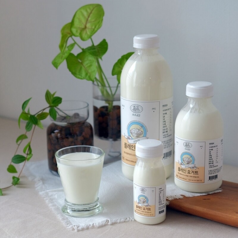 우유곳간,우유곳간 플레인 요거트 1000ml 횡성 대광목장